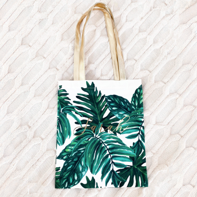 Palm Leaf Tote